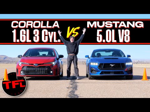GR Corolla vs. Mazda 3 Turbo vs. Mustang: Thrilling Showdown