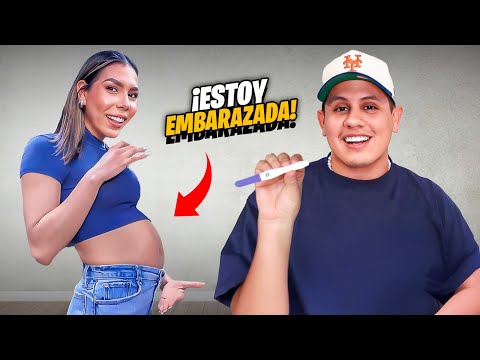 ¡Estoy embarazada! 🤰🏻 ASÍ REACCIONÓ MI ESPOSO 🤯