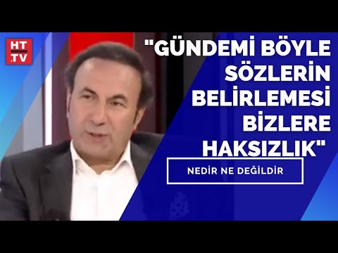 “Gündemi böyle sözlerin belirlemesi bizlere haksızlık”
