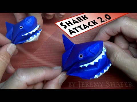 Origami Shark Attack 2.0 🏄🏻‍♂️🦈