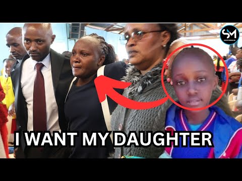 MULIUWA MTOTO WETU! Broken heart of Bridgit Njoki's Mother and Father as they reads her tribute
