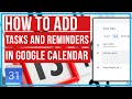 Google Calendar Task Management