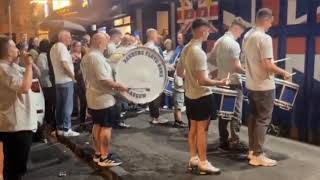 Rangers Fans Hold Funeral For The Louden Tavern 🤣🤣