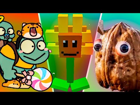 Probé los MODS mas RAROS del Plants vs Zombies