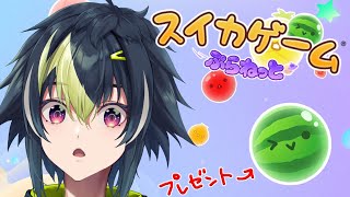 【 スイカゲーム ぷらねっと 】クリスマスはスイカのプレゼント【 伊波ライ / にじさんじ 】