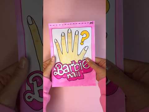 Barbie nail blind bag 바비걸 네일 블라인드백 #barbie #blindbag #barbiegirl