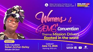 Women's & Gems Convention 2026 || OWE || Morning  Session || Sabbath, June 13, 2026