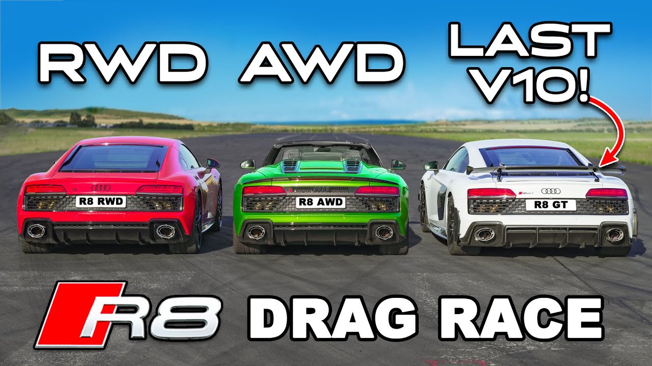 Ultimate Audi R8 V10 DRAG RACE