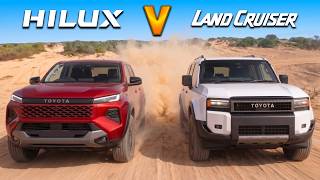 【オフロードバトル！】新型ハイラックス vs ランクル 250