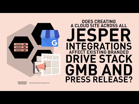 Does Creating A Cloud Site Across All Jesper Integration Affect Existing Branded Drive Stack, GMB
