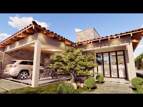 CASA PEQUENA E MODERNA || COM 2 QUARTOS ||  PLANTA BAIXA - ECONÔMICA !!