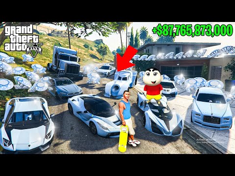 FRANKLIN TOUCH ANYTHING BECOME DIAMOND ll EVERYTHING IS FREE IN GTA5