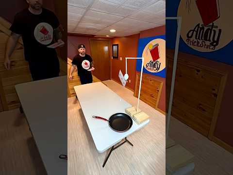 Egg Versus Card Throwing Trick Shots #shorts #trickshots #trickshot