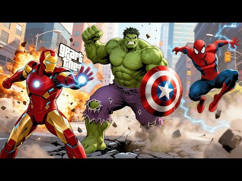 SPIDER-MAN, IRON MAN, HULK GAME ANIMATION Ep.8