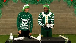 Celtic Christmas Wrap Battle with Boli Bolingoli & Moritz Bauer!