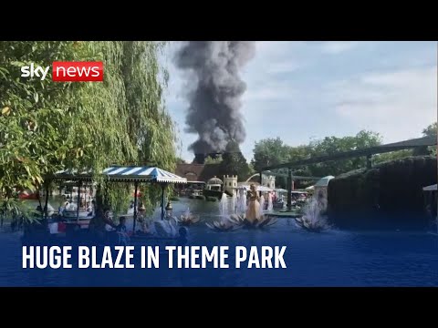 Germany's Europa-Park is evacuated as blaze displaces 25,000 visitors