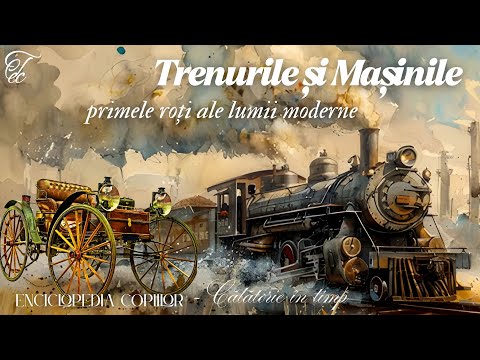 #Trenurile și Mașinile -primele roți ale lumii moderne-#Enciclopedia copiilor -#Călătorie în timp