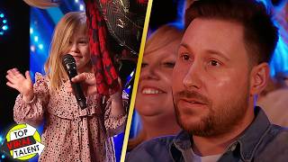 Proud Dad Brought to TEARS When Daughters Step On Stage to Surprise Him!