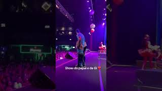 FILHOS DO LUCCAS NETO VEEM SHOW AO VIVO DO PAI