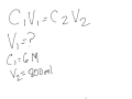 Dilution and Concentration Concepts