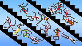 Stickman Stair Fall - Watch Time Cup May- 60 Countries