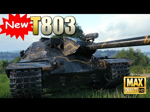 New T803  Tier 11 heavy tank starts with a massacre   World of Tanks
