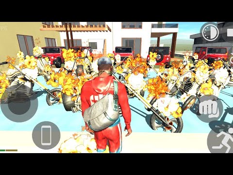 Omg 😱 indian bike driving 3d in more gost rider bike cheat code activate