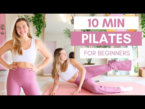 10 MIN Full Body Beginner Pilates Workout | No Equipment | CALLIEGUALY