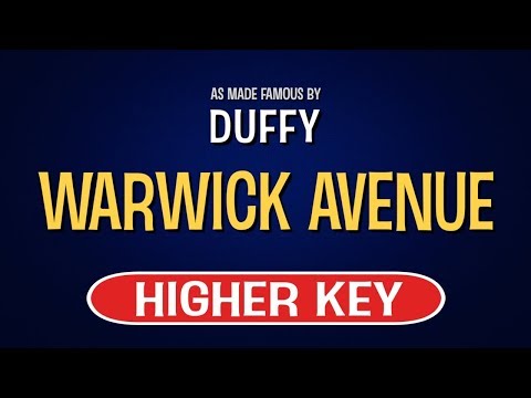 Duffy – Warwick Avenue | Karaoke Higher Key