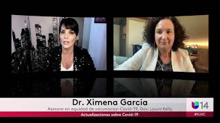 Actualizaciones sobre Covid-19 con la Dr. Ximena Garcia.