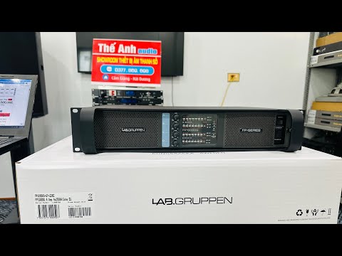 Siêu Phẩm Mà Ae Nào Chơi Âm Thanh Cũng Muốn Sở Hữu...Lapgrupen Thuỵ Điển-Fp10000Q...Chưa Cắm Điện