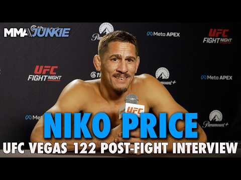 Niko Price content with body of work in UFC, open to UFC BJJ match in future | UFC Vegas 122