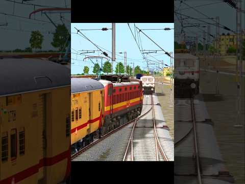 TWO TRAIN ACCIDENT ON SAME TRACKS 😱 #train