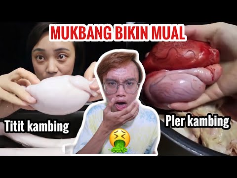 MAKAN PEN1S KAMBING + BIJI KAMBING RASANYA IYUH BANGET! MUKBANG ANEH CHECK