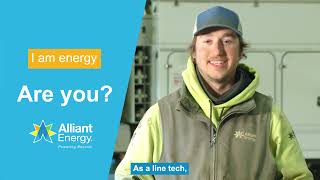 I Am Energy - Line Tech Jake | Alliant Energy