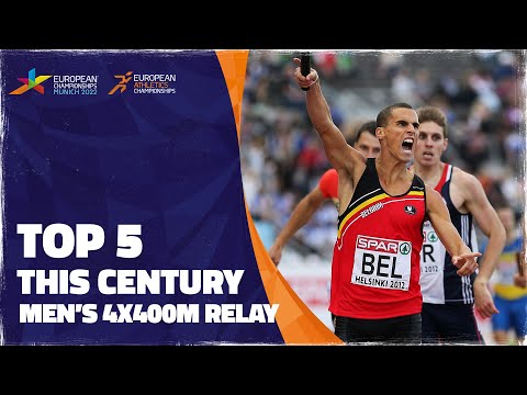 FASTEST Men’s 4x400m Relays Of The 21st CENTURY | Top 5 | European Athletics Championships
