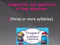 Adjective Forms and Comparisons