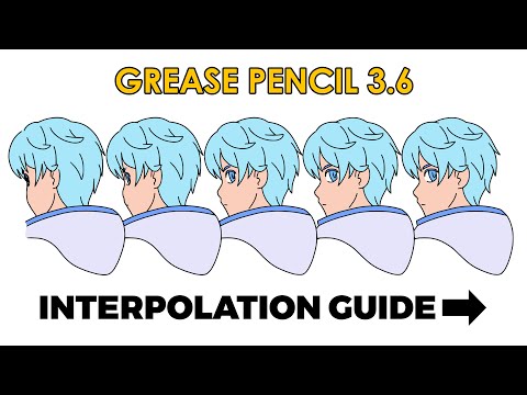 Grease Pencil | Interpolation Guide | Blender 3.6