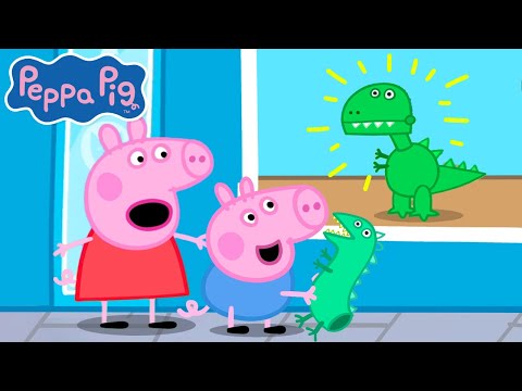 George's Broken Dinosaur Toy 🦖 | Peppa Pig Full Episodes