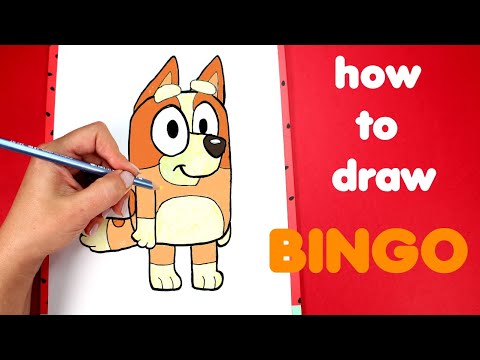 How to Draw Bingo | Drawing and Coloring for Kids