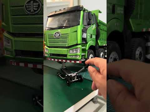 Model car tire replacement jack Model toy rc remote control car Environmentally friendly dump tr