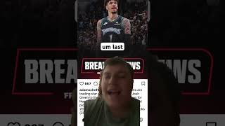 🚨 LaMelo Ball TRADED to Minnesota Timberwolves! #nba #nbatrending #nbaoffseason #nbanews