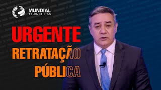 [22/09/25] RETRATAÇÃO PÚBLICA