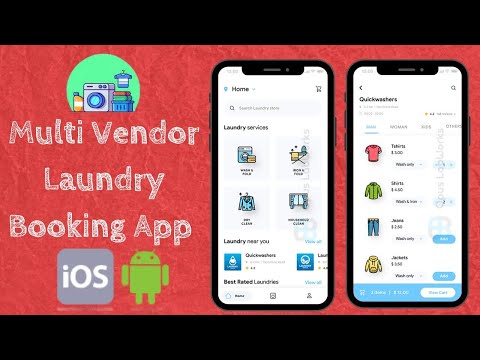 How to Make Multi Vendor Laundry Booking App in Android Studio With Source Code