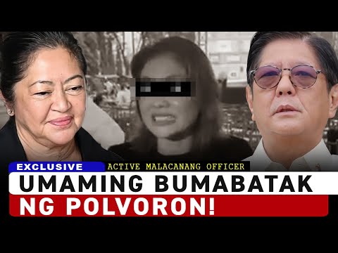 Umaming NagPo-Polvoron ang Isang Malacanang Officer