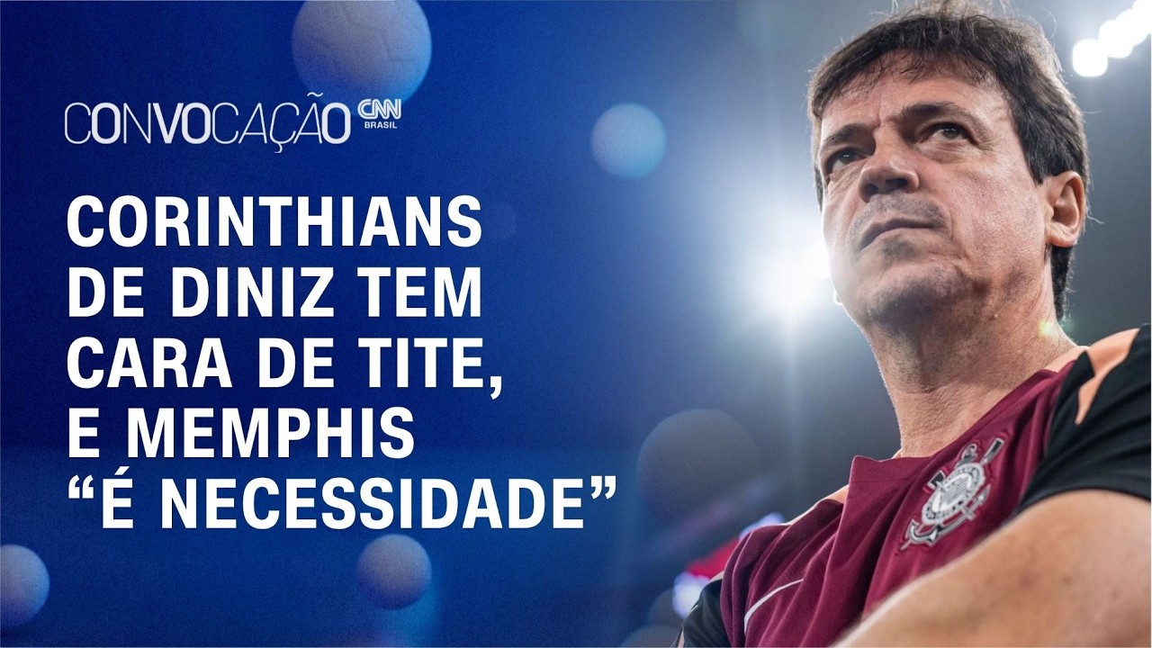 CORINTHIANS NO “JEITO CORINTHIANS”: Diniz muda time, e Memphis vira necessidade | Convocação CNN