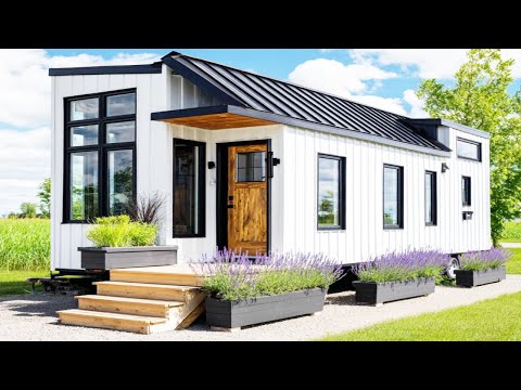 The luxury tiny house is designed from sturdy cabins that everyone will love