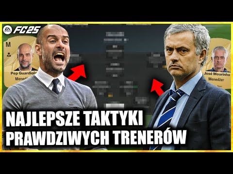 TAKTYKI NAJLEPSZYCH TRENERÓW W EA FC 25!