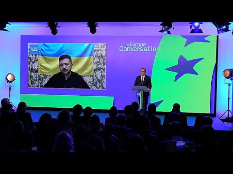 YouTube video thumbnail: Zelenskyy Says 'Ukraine's Future is in the European Union'