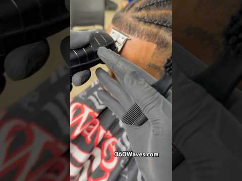 Taper Haircut by 360WaveProcess on Braids #taperfade